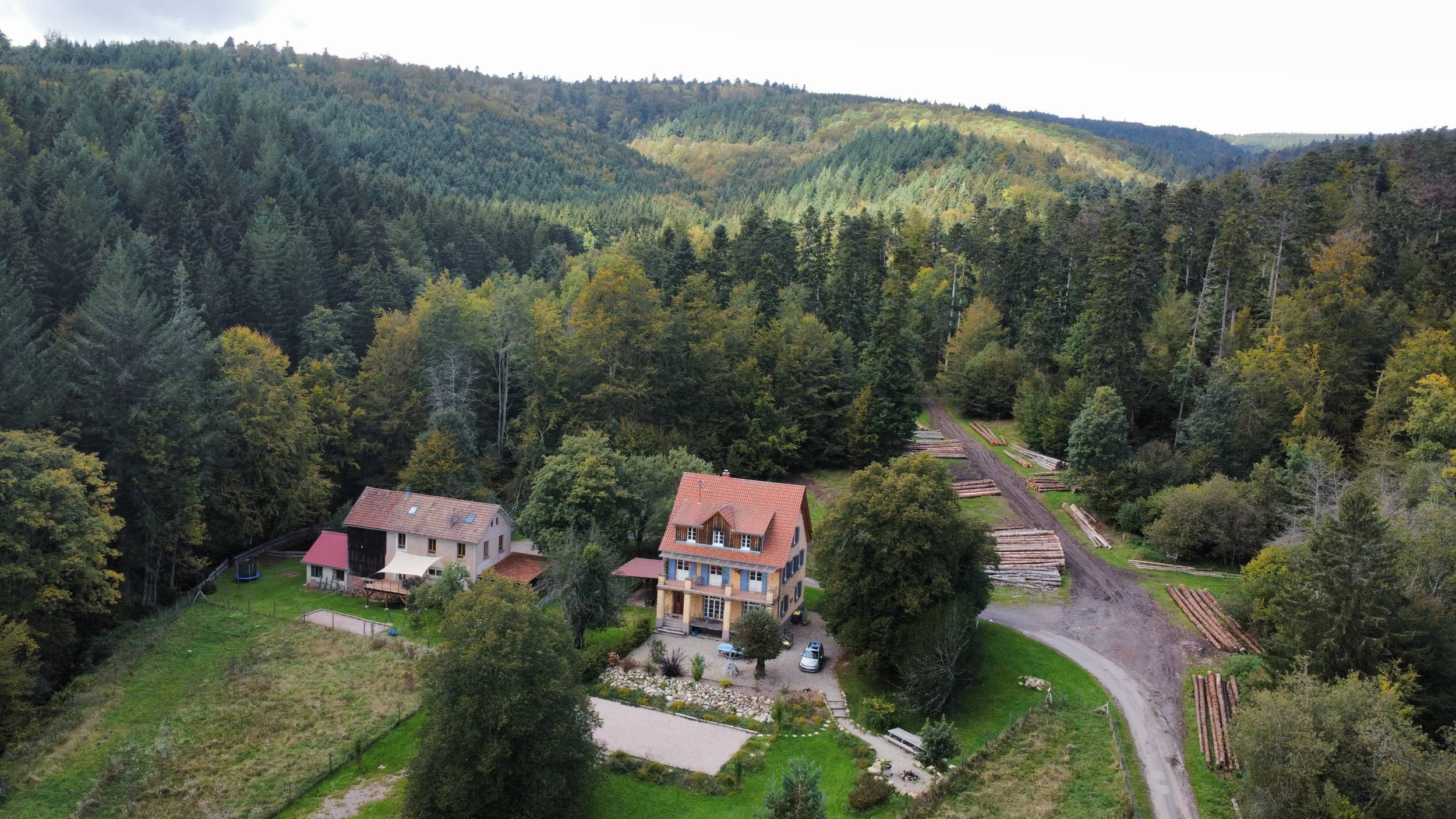 Villa Louisental - Gîte de groupe haut de gamme au Hohwald en Alsace - Séjour familial, week-end entre amis, stages et séminaires